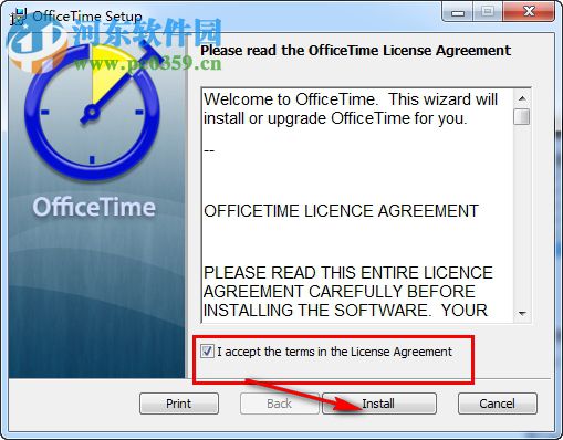 工作時間記錄軟件(OfficeTime) 1.8.2 免費版