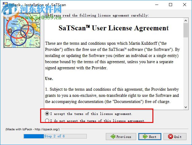 SaTScan(空間數(shù)據(jù)處理軟件) 9.5 官方版