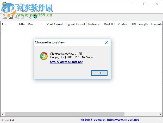 ChromeHistoryView 2.16 免費(fèi)版