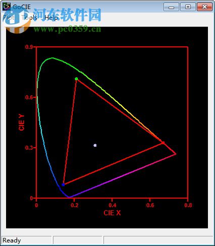 GoCIE(計算CIE坐標(biāo)工具) 1.0 免費(fèi)版