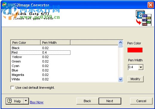 DWG2Image Converter(DWG圖像轉(zhuǎn)換工具) 2015 官方版