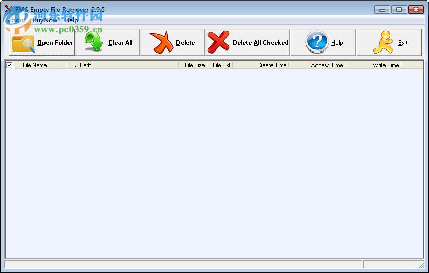 0字節(jié)文件清理工具(FMS Empty File Remover) 2.9.5 綠色版