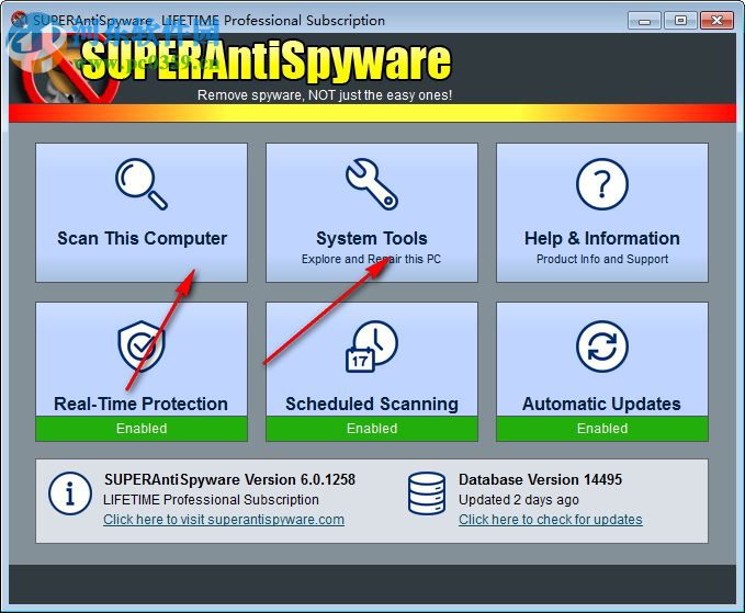 SUPERAntiSpyware下載 6.0.1258 注冊(cè)版