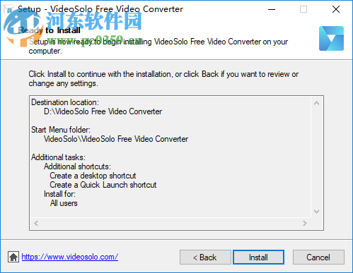 Videosolo Video Converter 1.0.16 官方版