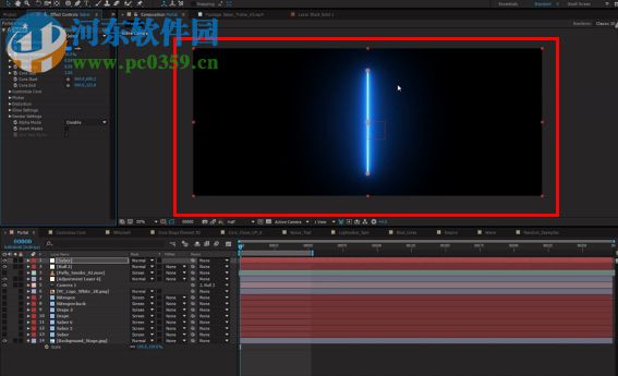 VideoCopilot Saber(AE光電描邊插件) 1.0 漢化版