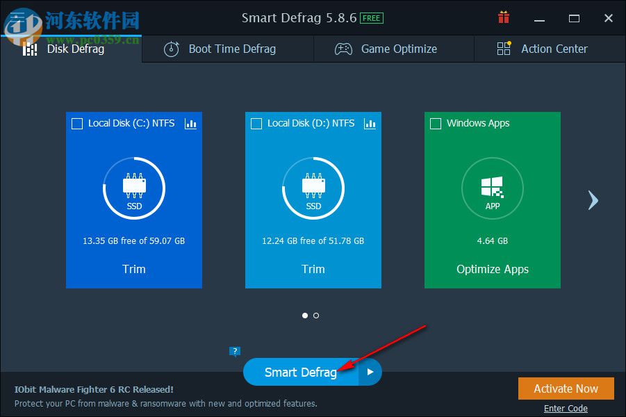 Smart Defrag(智能磁盤整理工具) 6.0.1.116 官方免費版