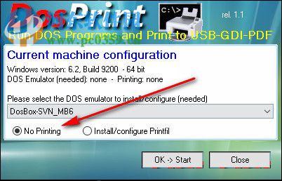 DosPrint(DOS兼容打印工具) 1.1 綠色免費(fèi)版