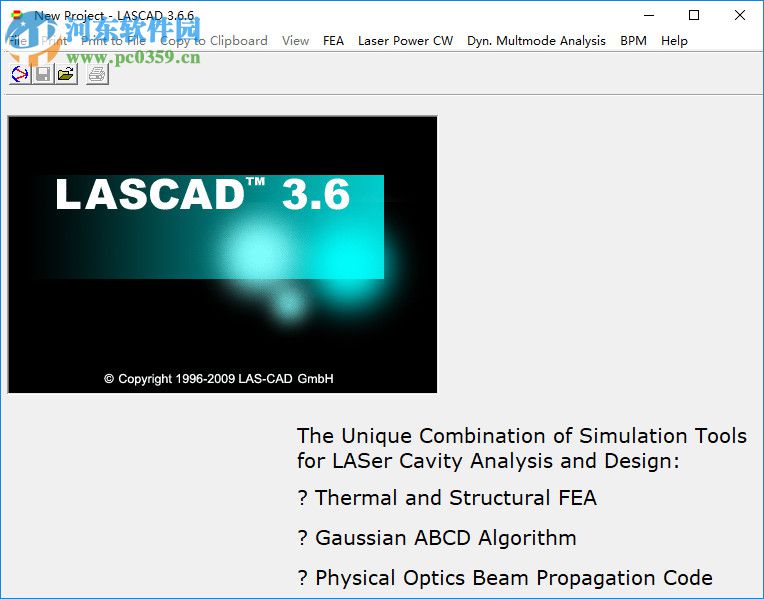 LASCAD(激光器設(shè)計軟件) 3.6.6 官方版