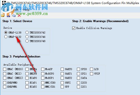 TI Pin Multiplex Utility(單片機(jī)管腳復(fù)用工具) 1.0 綠色免費(fèi)版