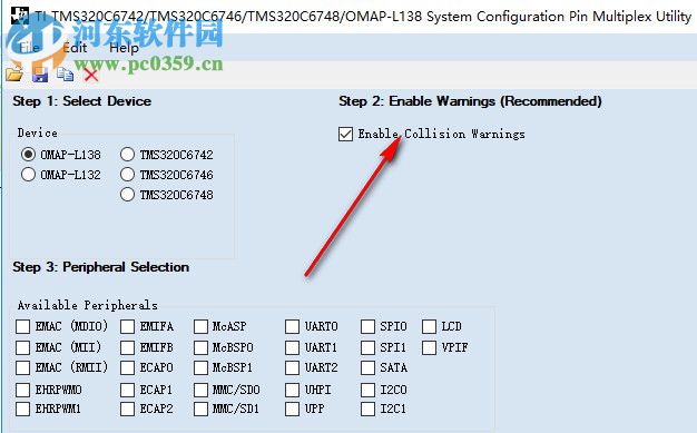 TI Pin Multiplex Utility(單片機(jī)管腳復(fù)用工具) 1.0 綠色免費(fèi)版