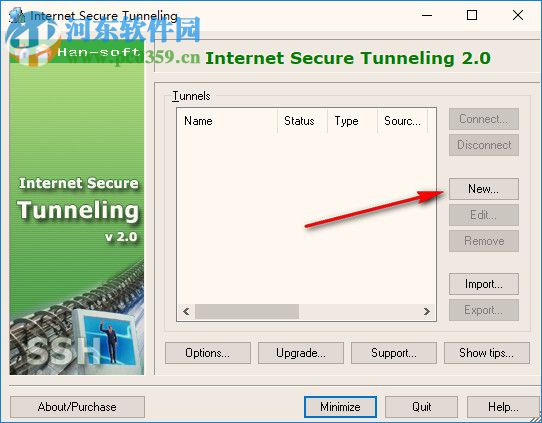 Internet Secure Tunneling(網(wǎng)絡(luò)安全隧道工具) 2.0 官方版