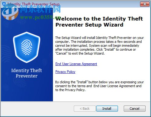 Identity Theft Preventer(計算機(jī)個人信息防盜軟件) 1.2.8 免費(fèi)版