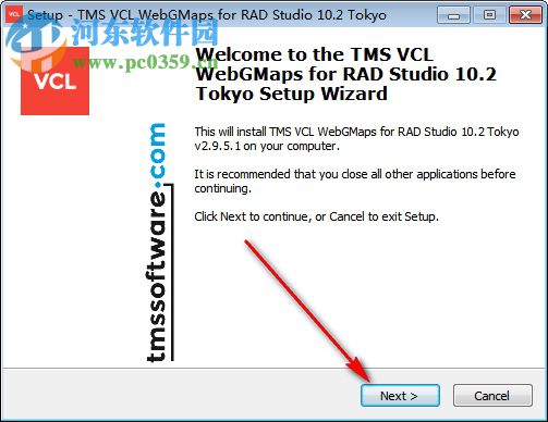 TMS TWebGMaps(谷歌映射路線圖工具) 2.9.5.1 官方版