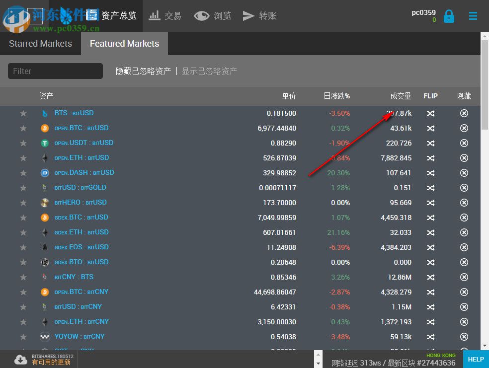 BitShares(比特股交易客戶端) 2.0.180815 官方版