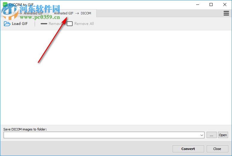 DICOM to GIF(圖像格式轉(zhuǎn)換工具) 1.10.5 免費(fèi)版