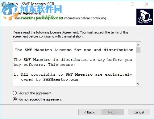 SWF Maestro SCR(屏幕保護程序) 2.00 官方版