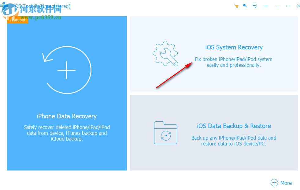 iOS System Recovery(iOS系統(tǒng)恢復(fù)工具) 1.0.26 官方版