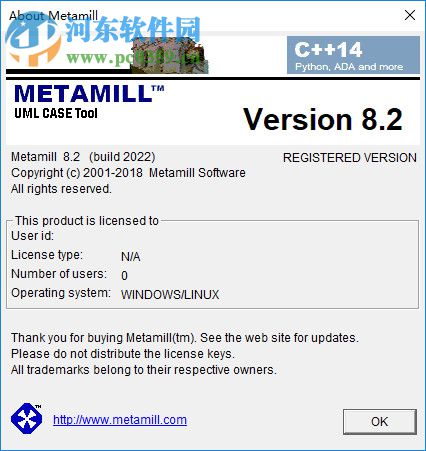 Metamill(UML工具) 8.2 破解版