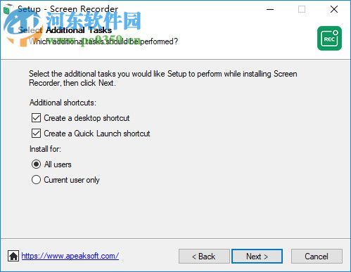 Apeaksoft Screen Recorder(屏幕錄像軟件)