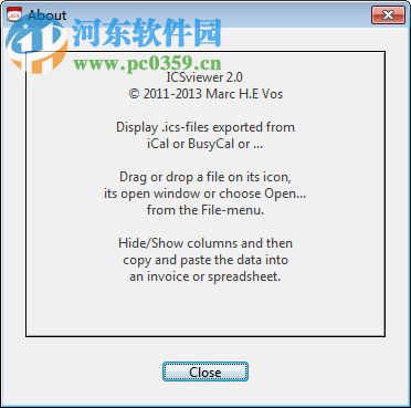 ICSviewer(ics文件瀏覽器) 2.0 免費(fèi)版