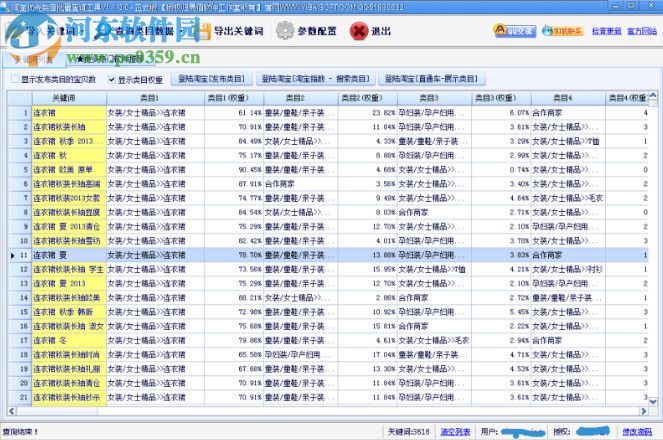 淘寶優(yōu)先類目批量查詢工具 1.3.1.0 官方版