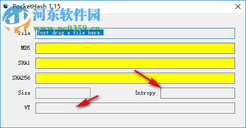 PocketHash(Hash值計(jì)算工具) 1.21c 綠色免費(fèi)版