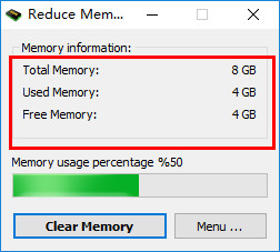 Reduce Memory(內(nèi)存整理工具)