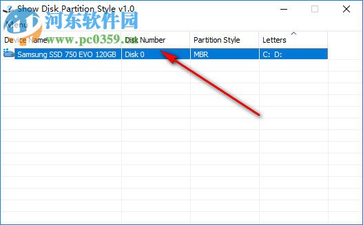 磁盤分區(qū)樣式查看器(Show Disk Partition Style) 1.0 綠色免費版