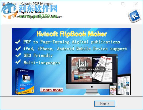 免費(fèi)PDF合并軟件(Kvisoft PDF Merger) 1.5.1 免費(fèi)版