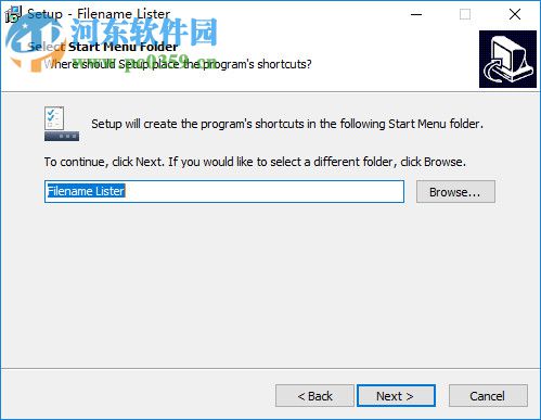 Filename Lister(批量導(dǎo)出文件列表信息) 2.5 官方版