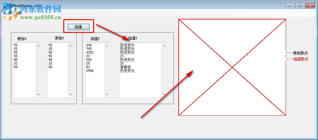 SplineMaster(三次樣條插值工具) 2.2 免費版