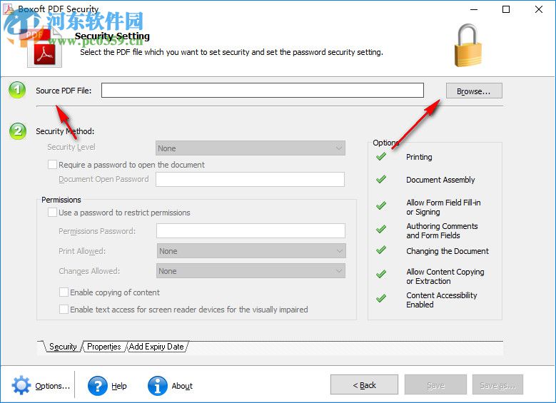 Boxoft PDF Security(PDF加密工具) 3.1.0 官方版