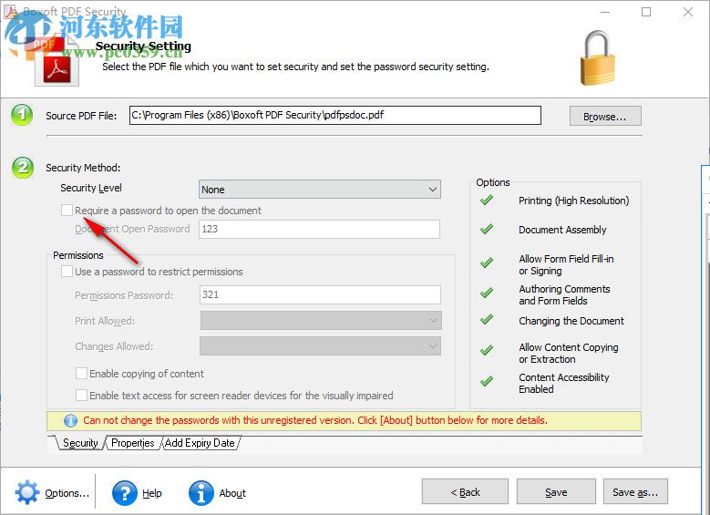 Boxoft PDF Security(PDF加密工具) 3.1.0 官方版