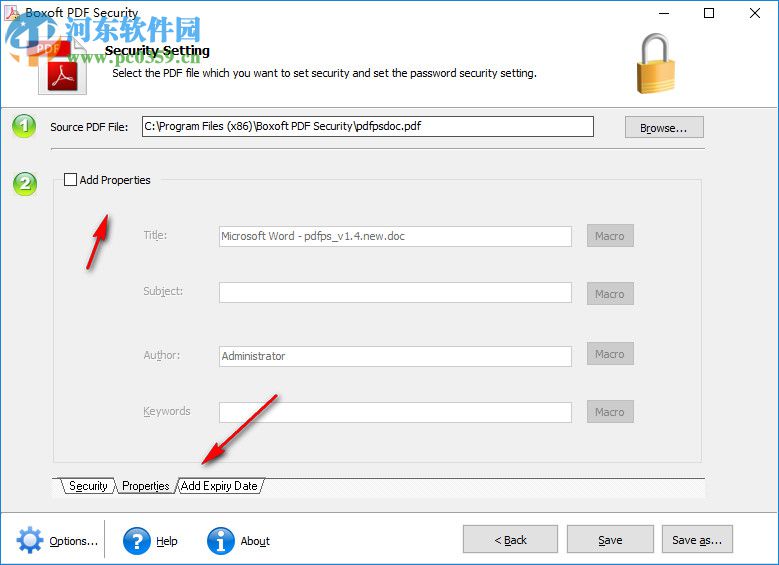 Boxoft PDF Security(PDF加密工具) 3.1.0 官方版