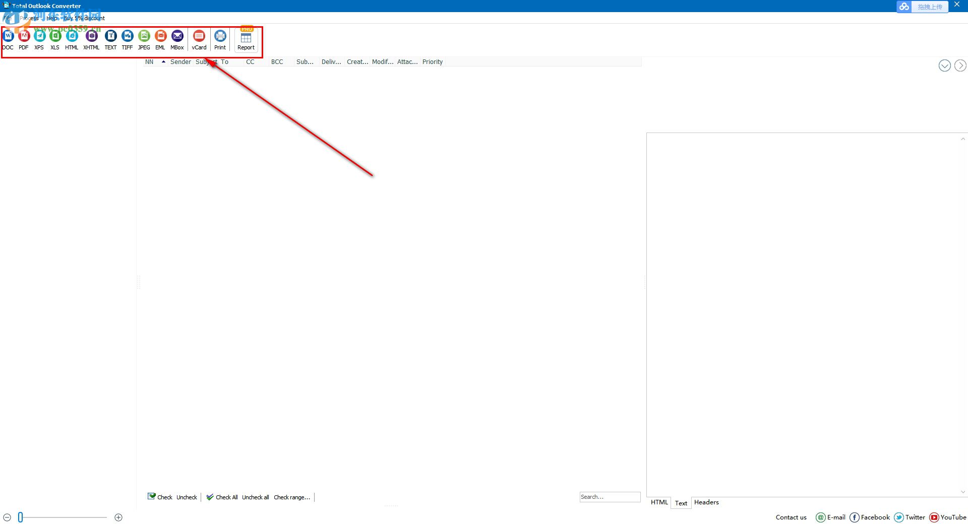 Total Outlook Converter(電子郵件轉(zhuǎn)換工具) 4.1.0.11 官方版