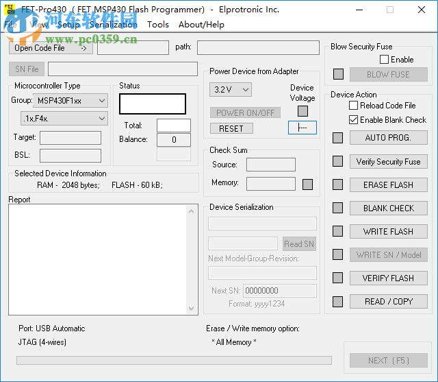 FET-Pro430 Lite(支持Win10) 3.02 免費(fèi)版