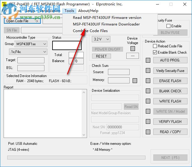 FET-Pro430 Lite(支持Win10) 3.02 免費(fèi)版