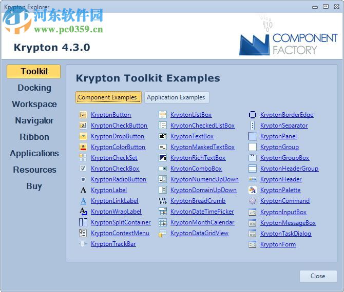 C#界面庫(kù)(Krypton Toolkit) 4.3.0 官方版