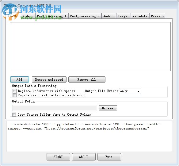 Theora Converter .Net(ogg格式轉(zhuǎn)換) 2.6 中文版