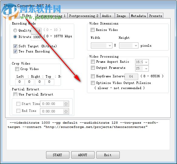 Theora Converter .Net(ogg格式轉(zhuǎn)換) 2.6 中文版