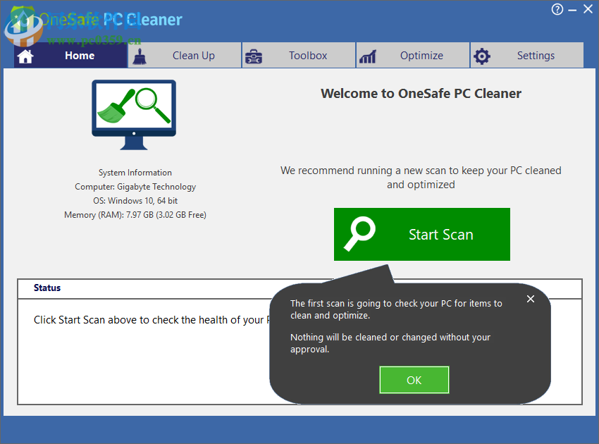 OneSafe PC Cleaner(系統(tǒng)清理)