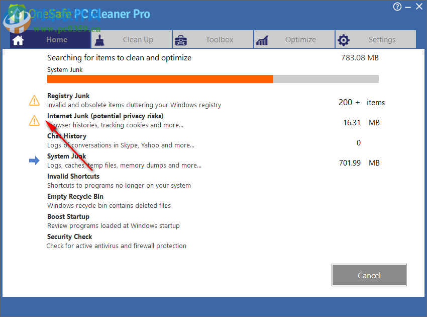 OneSafe PC Cleaner(系統(tǒng)清理)