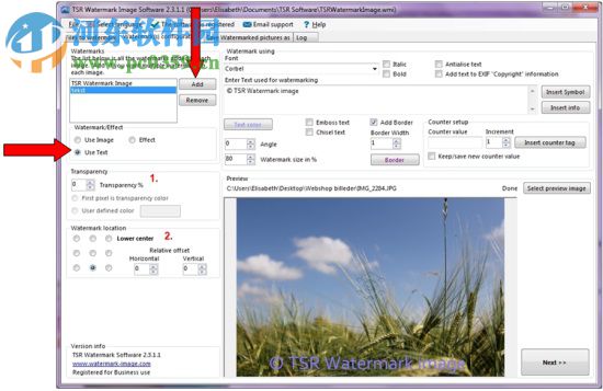 TSR Watermark Image Software(圖片添加水印) 3.5.9.5 中文注冊版