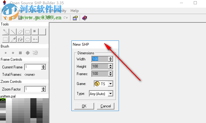 OS SHP Builder(RA2模型制作軟件) 3.35 綠色版