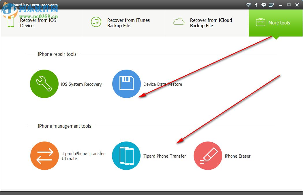 Tipard iOS Data Recovery(系統(tǒng)數(shù)據(jù)恢復(fù)工具) 8.3.26 免費版