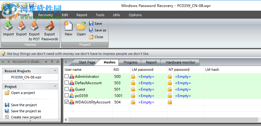 Passcape Windows Password Recovery(windows密碼恢復(fù)工具) 11.6.1 免費版