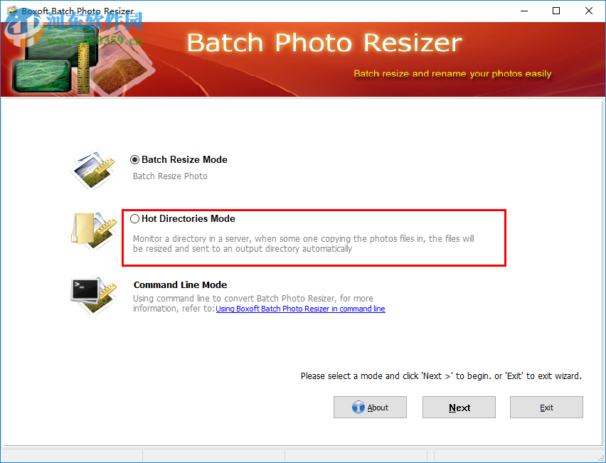 Boxoft Batch Photo Resizer(圖像批處理軟件) 1.3.0 官方版