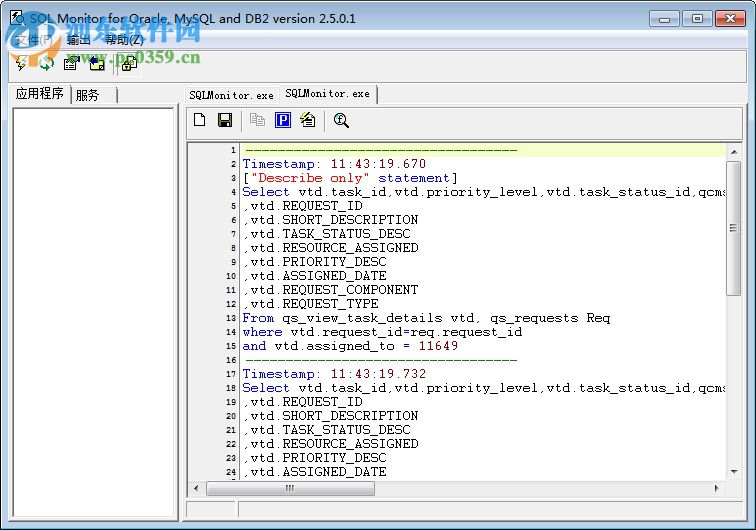 SQL Monitor(oracle語句追蹤工具) 2.5.0.1 綠色版