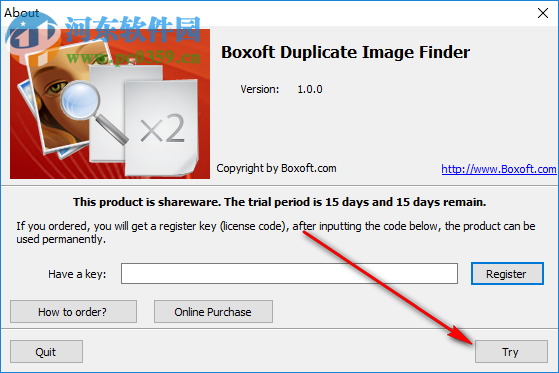 Boxoft Duplicate Image Finder(圖片重復查找軟件) 1.0 官方版