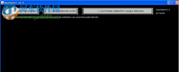 PS3大文件分割器(OpenSplit) 1.2 綠色版